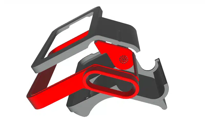 3D CAD Konstruktion eines kundenspezifischen Kunststoffgehäuses