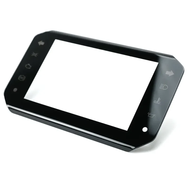Abdeckglas mit gebogener Form für Displayanwendungen