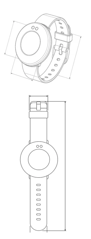 Armband-Konstruktionszeichnung