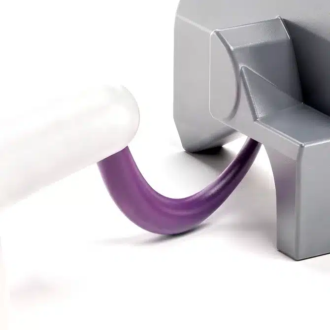3D-CAD-Modell eines Cashew Gate (Banana Gate) für verdeckte Anschnittstellen