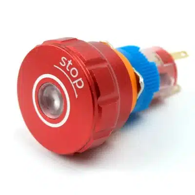 Not-Aus-Drucktaster mit LED DIOH-S1-AGQ22F