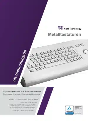Katalog Edelstahl Tastaturen, Metalltastaturen