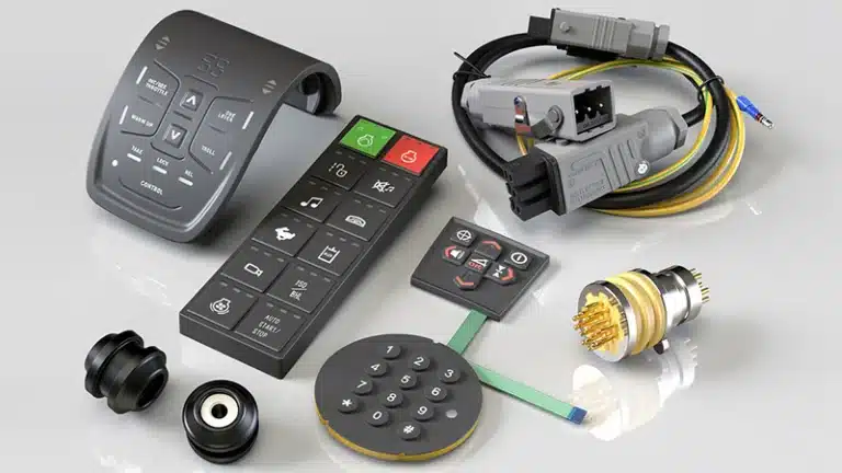 Kundenspezifische HMI-Komponenten, Steckverbinder und elektromechanische Baugruppen