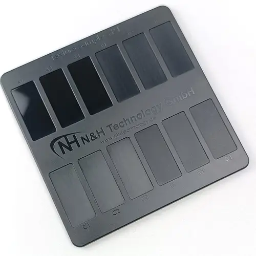 Erodierstrukturen-ABS-Kunststoff-SPI SPI Erodierstrukturen-ABS-Kunststoffkarte