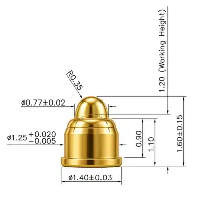 SMD Flat Type Federkontakt-SVPC-F-F3366AA01