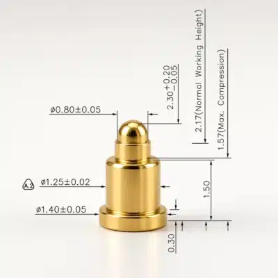 2,3mm Flat Type Federkontakt SVPC-F-H199M2