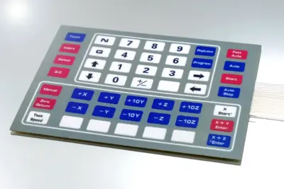 Industrial membrane keyboard