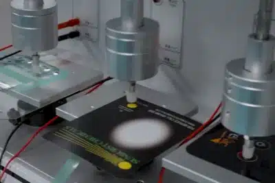 Lebensdauertest bei einer Folientastatur