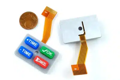 Folientastatur-auf-Aluminiumplatte