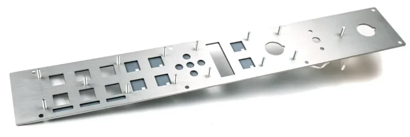 Folientastatur-auf-Aluminiumplatte