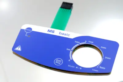 Membrane keyboard measuring device