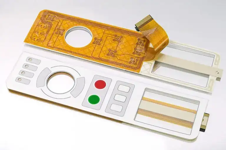 Folientastatur mit EMV Abschirmung