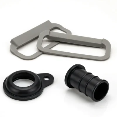 Kleine Silikonformteile für präzise technische Anwendungen