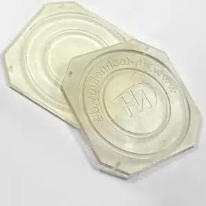 Form für den Silikonabdruck, erstellt im 3D Drucker