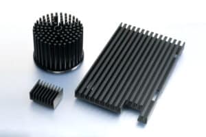 Black heatsinks