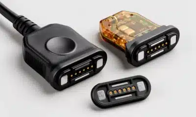 Hotmelt vergossener Steckverbinder mit Federkontakten für wasserdichte und robuste Anwendungen