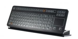Tastatur mit antimikrobieller Polyesteroberfläche
