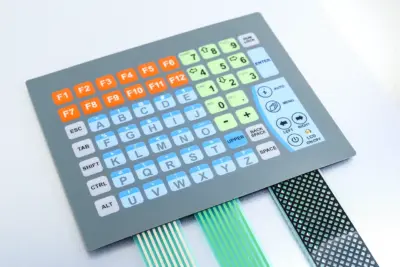 Industrial automation membrane keyboard