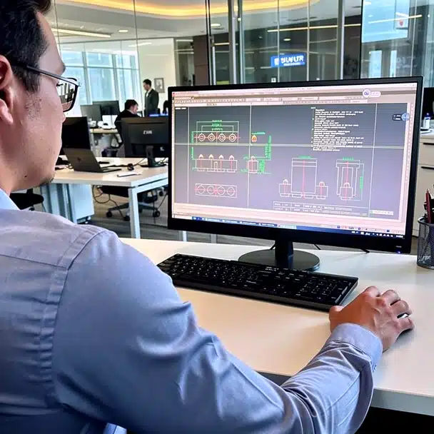 Ingenieur entwickelt Steckverbinderlösung am CAD-Arbeitsplatz