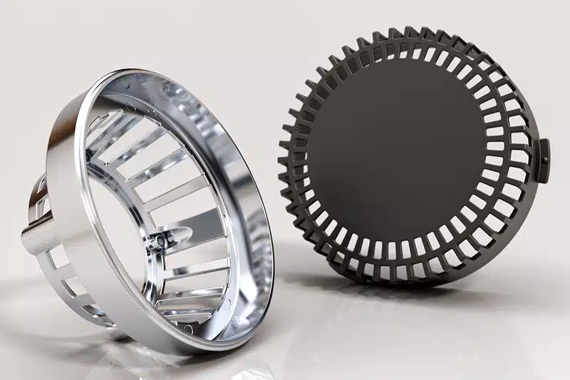 Präzisions Spritzgussteile aus Kunststoff mit feinen Strukturen und Funktionsflächen