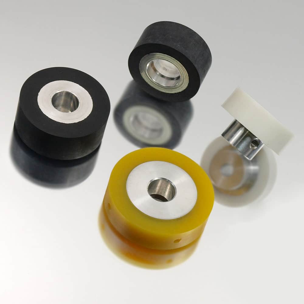2K Spritzgussteile mit Metall und Elastomer für technische Anwendungen