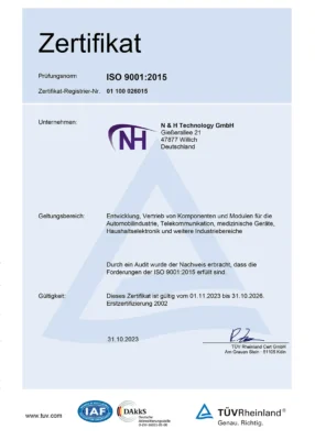 NH-Technology-ISO9001 NH-Technology-ISO9001
