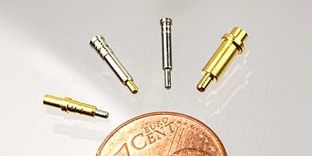 Beschichtete Federkontakte