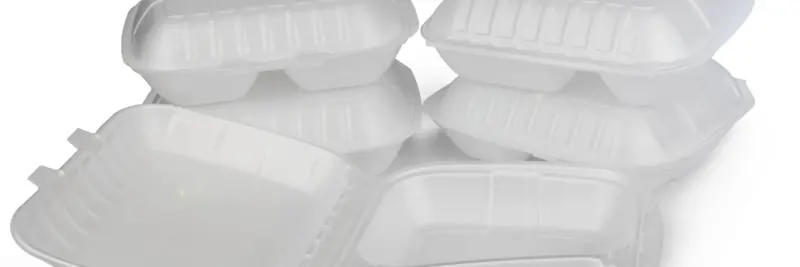 Polystyrene plastic material