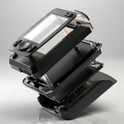 Entwicklung eines Pager-Geräts mit Kunststoffgehäuse und integrierter Elektronik