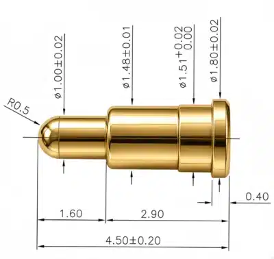 SMD Pogo Pin SVPC-F-H168M0