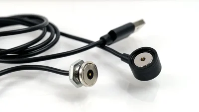 Runder Magnetstecker zum Einschrauben