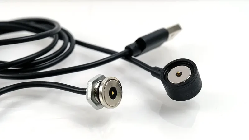 Runder Magnetstecker zum Einschrauben