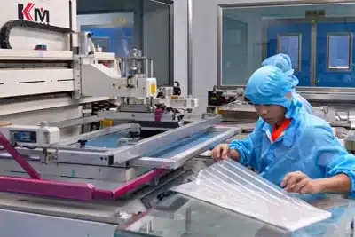 Folientastatur im Siebdruck