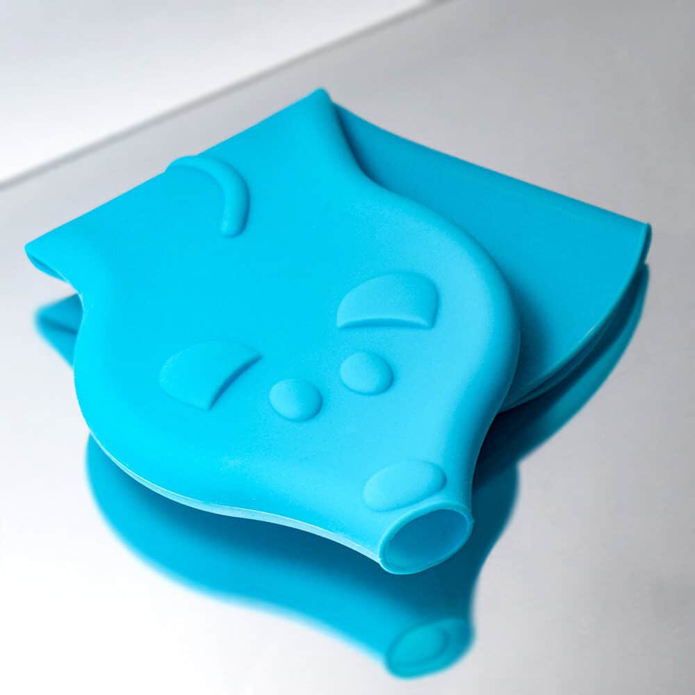 Silikonhandschuh in Mausform als ergonomisches Schutz- und Bedienelement