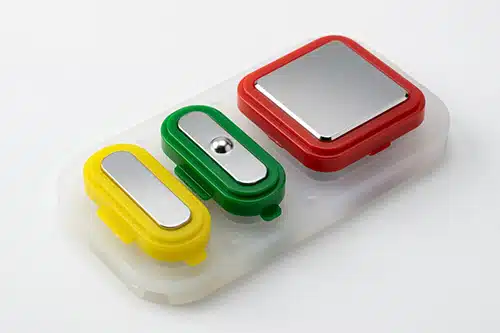 Silikonschaltmatte mit Metallkappen für medizinische Bedieneinheiten und HMI-Anwendungen