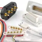 Sonderstecker auf Federkontaktbasis mit Pogo Pins für kundenspezifische Verbindungslösungen