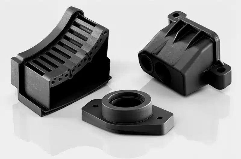 Kunststoffgehäuse Komponenten mit transparenten Abdeckungen und funktionalen Elementen