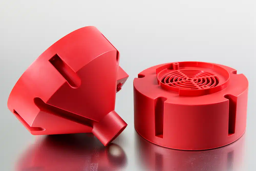 Kunststoff Spritzgussteile für Lüfter und technische Geräte im Industrieeinsatz