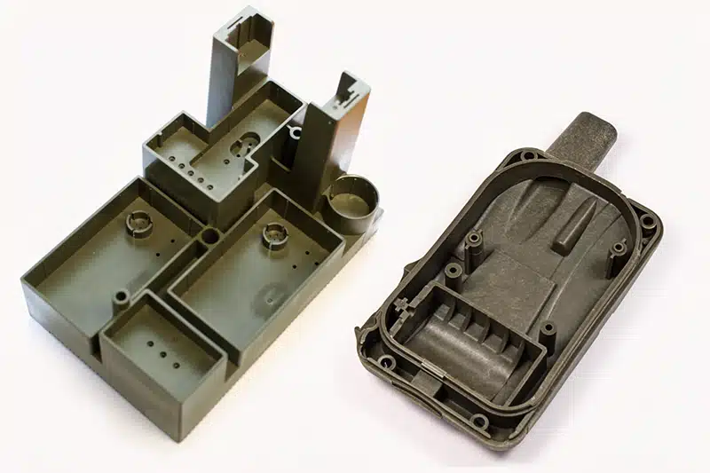 Spritzgussteile aus Kunststoff mit technischen Funktionen und mechanischen Schnittstellen