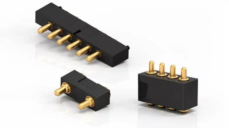 Standard Federkontaktstecker als kostengünstige Lösung für einfache Anwendungen