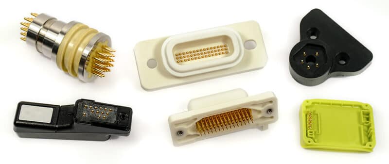 Individual connectors based on spring contacts