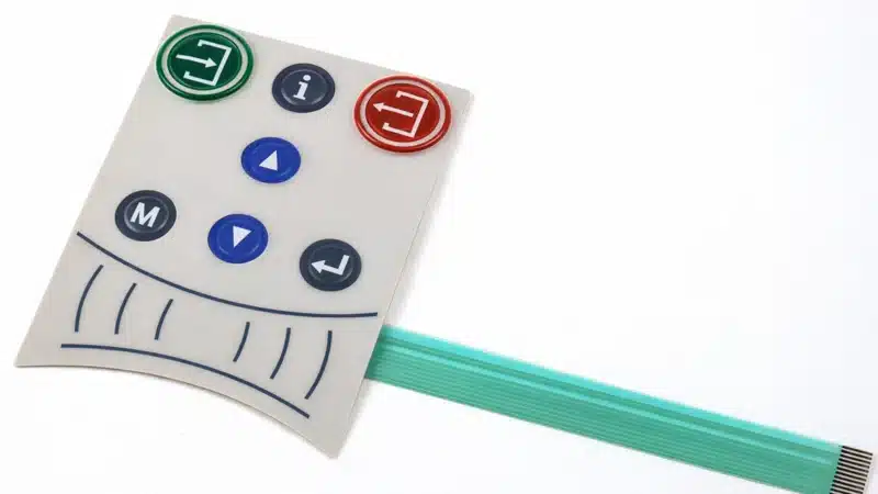 Folientastatur Symbole internationale Bedienung HMI