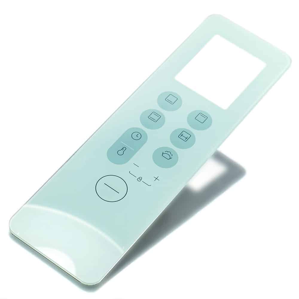 Acrylglas Frontplatte mit kapazitiven Tasten für Bediengeräte