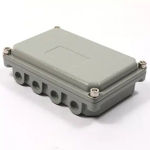 beschichtetes Metallgehäuse für industrielle Anwendungen