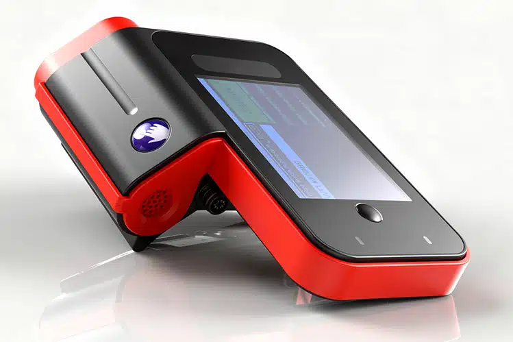 Kundenspezifisches Handheld Kunststoffgehäuse im finalen Design