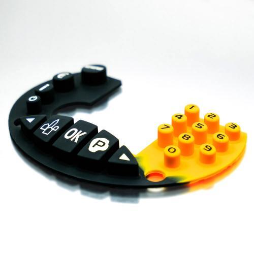 Round Silicone Keypad Silicone Keyboard