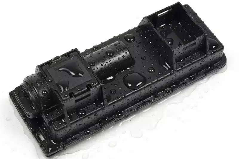 Wasserdichtes Kunststoffgehäuse mit Silikondichtung für Elektronikanwendungen mit Schutzart bis IP67/IP68